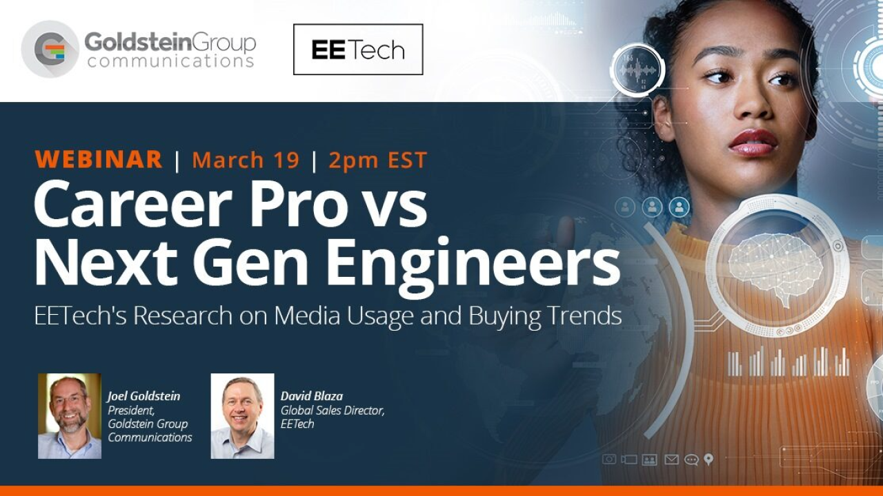 Career Pro vs Next Gen Engineers: Research on Media Use/Buying Trends